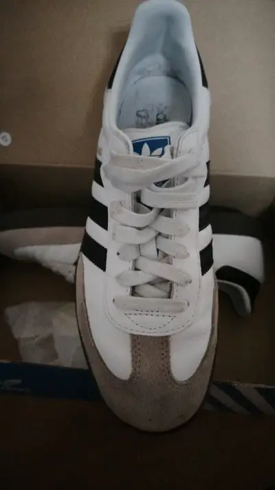 Zapatillas Adidas Samba OG Blancas Talla 40 - miniatura 2