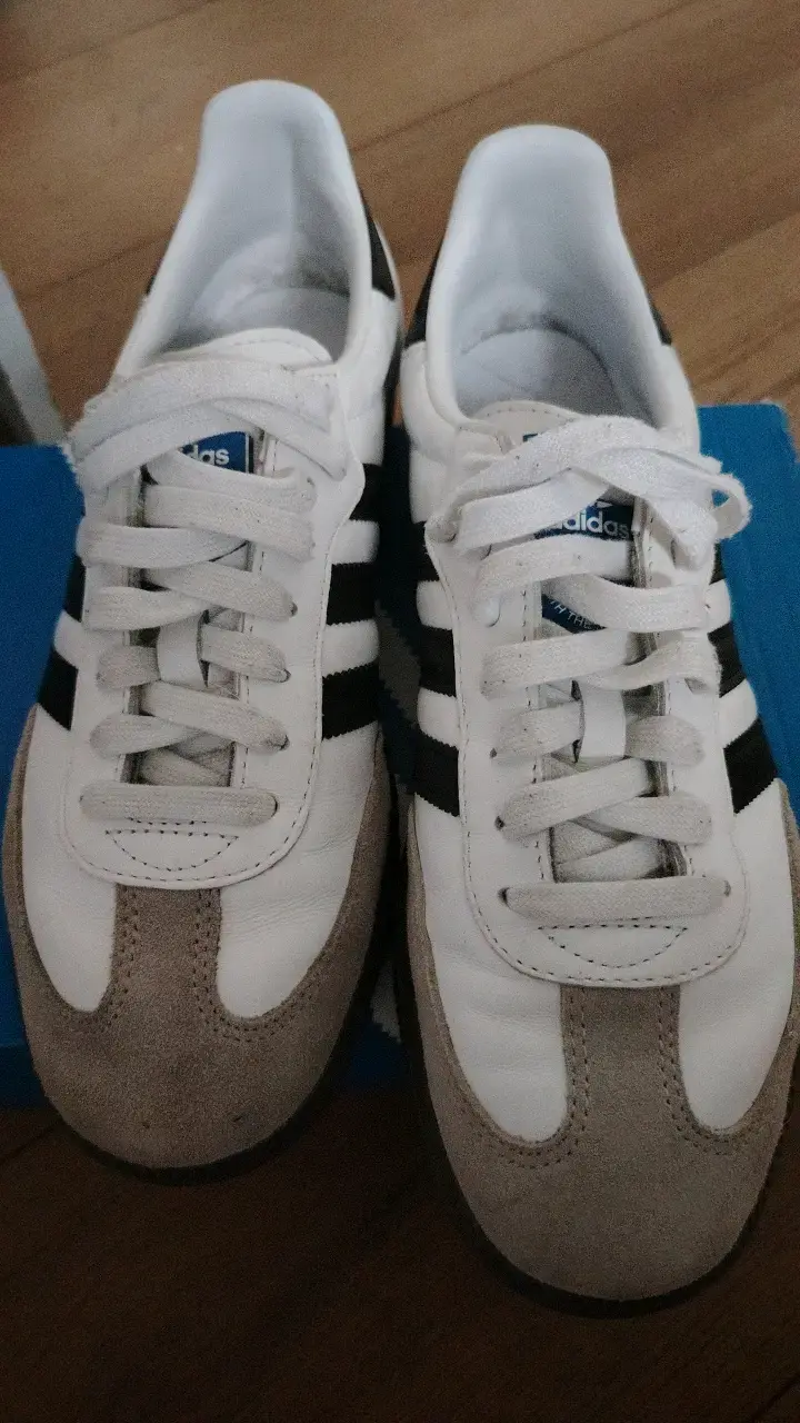 Zapatillas Adidas Samba OG Blancas Talla 40 - 3