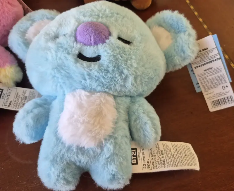 Peluches Miniso BT21 colección completa - 3