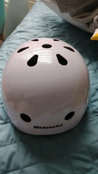 Casco de bicicleta Bianchi lavanda - miniatura 1