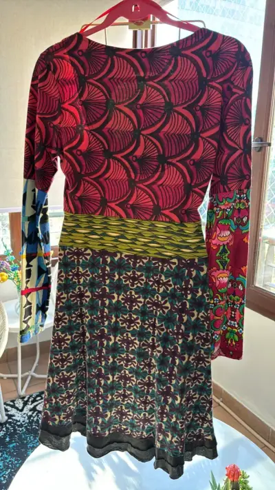 Vestido Desigual estampado multicolor - miniatura 6