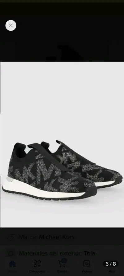 Zapatillas deportivas negras Michael Kors - miniatura 1