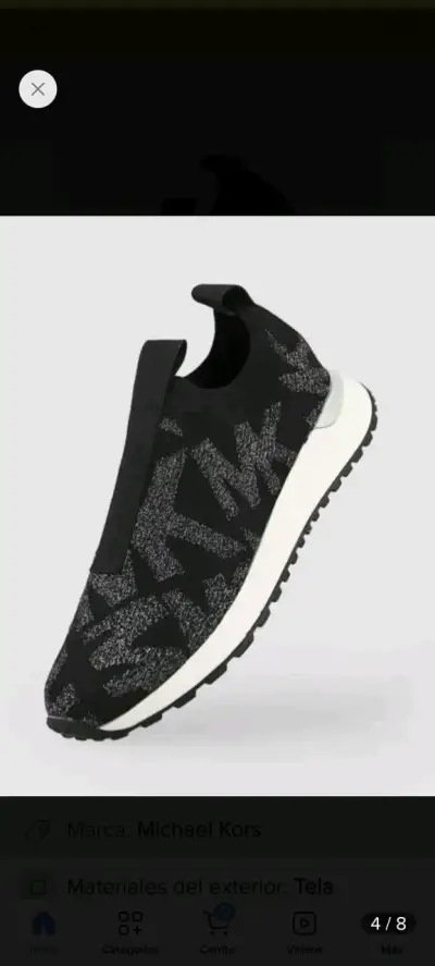Zapatillas deportivas negras Michael Kors - miniatura 3