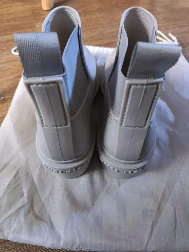 Botines de goma Bimba y Lola grises Nuevas - 4