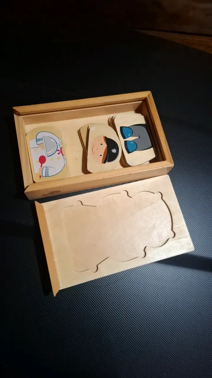Rompecabezas de Madera para Niños con Figuras - 2