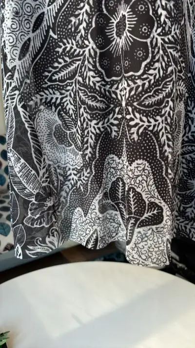 Vestido Desigual tull negro con blanco - miniatura 3