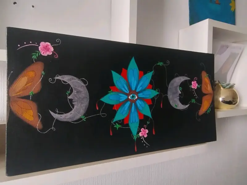 Cuadro Decorativo pintado a mano - 1