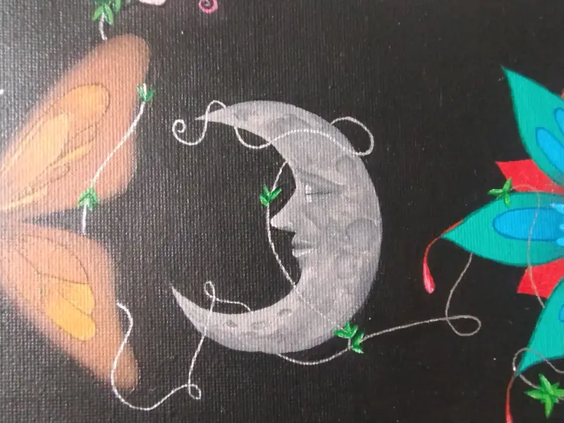 Cuadro Decorativo pintado a mano - 3