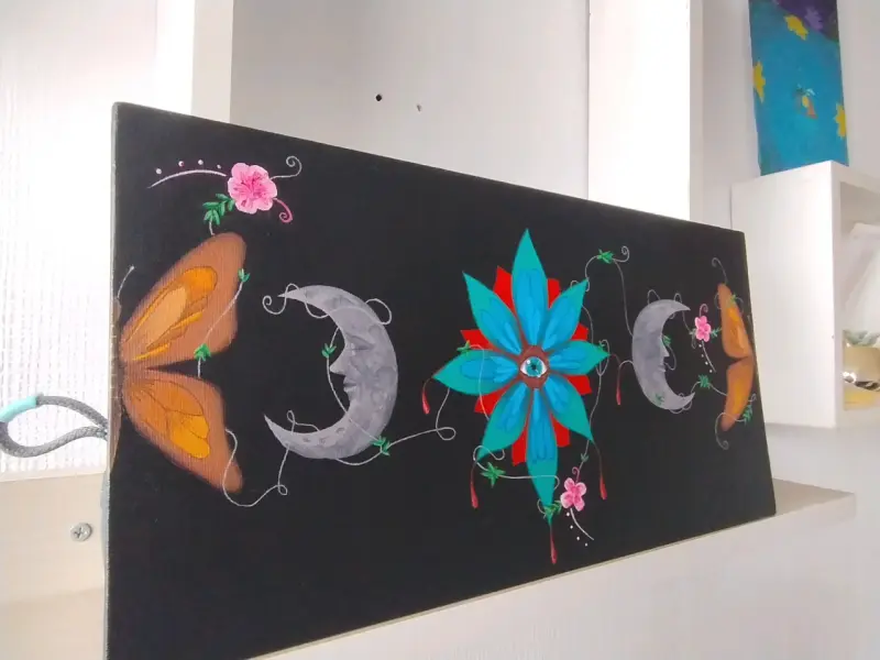 Cuadro Decorativo pintado a mano - 4