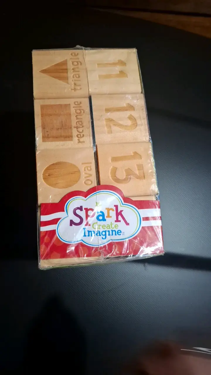 Bloques de madera alfabeto Spark Create Imagine - 2