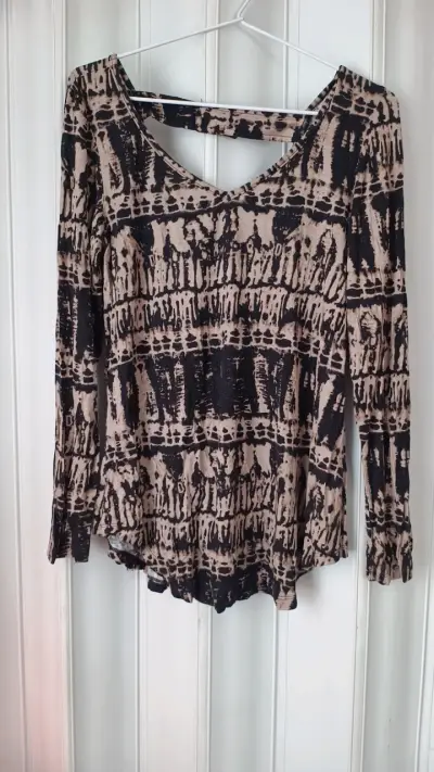 Blusa estampada manga larga Umbrale - miniatura 1