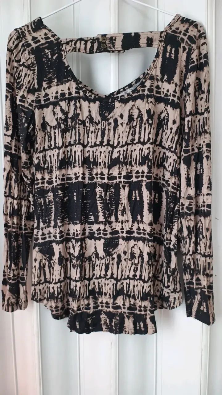 Blusa estampada manga larga Umbrale - 3