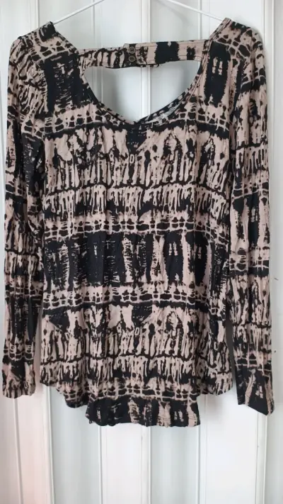 Blusa estampada manga larga Umbrale - miniatura 3