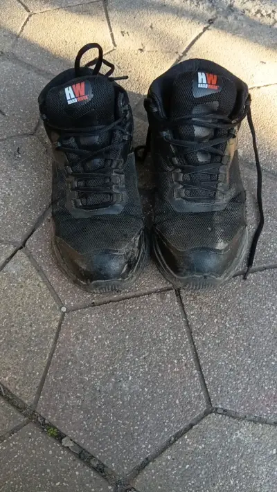 Botas de seguridad negras Hard Work - miniatura 1