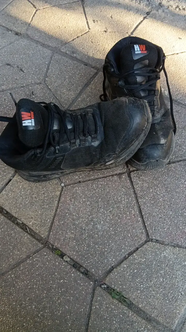 Botas de seguridad negras Hard Work - 2