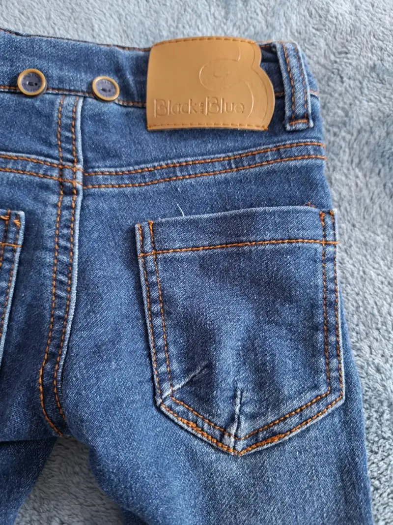 Pantalones de mezclilla para bebé 3 meses - 4