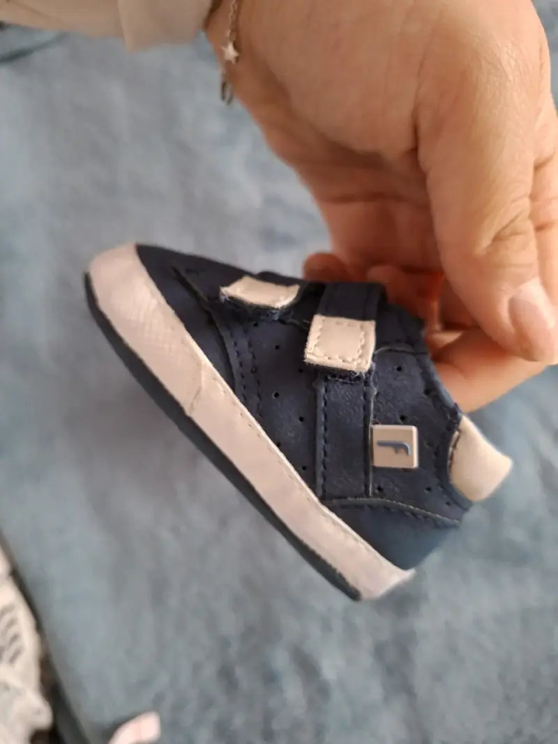 Zapatillas para bebé Ficcus New Born azul talla 16 - 2