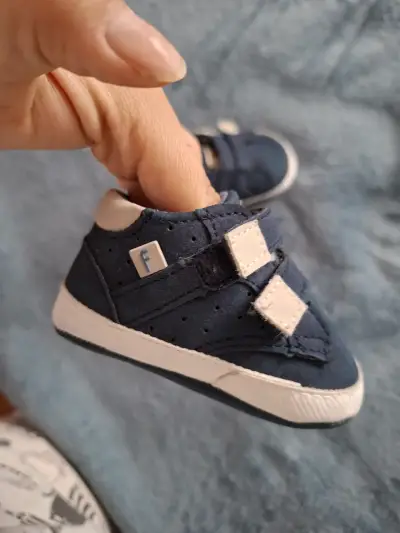 Zapatillas para bebé Ficcus New Born azul talla 16 - miniatura 5
