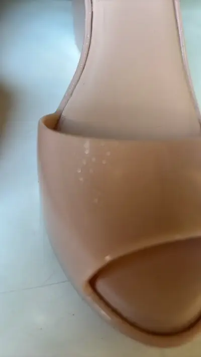Sandalias rosadas de plataforma Melissa - miniatura 3