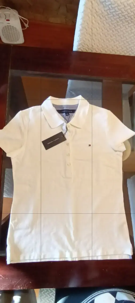 Polera Polo Blanca Tommy Hilfiger para Mujer - 1