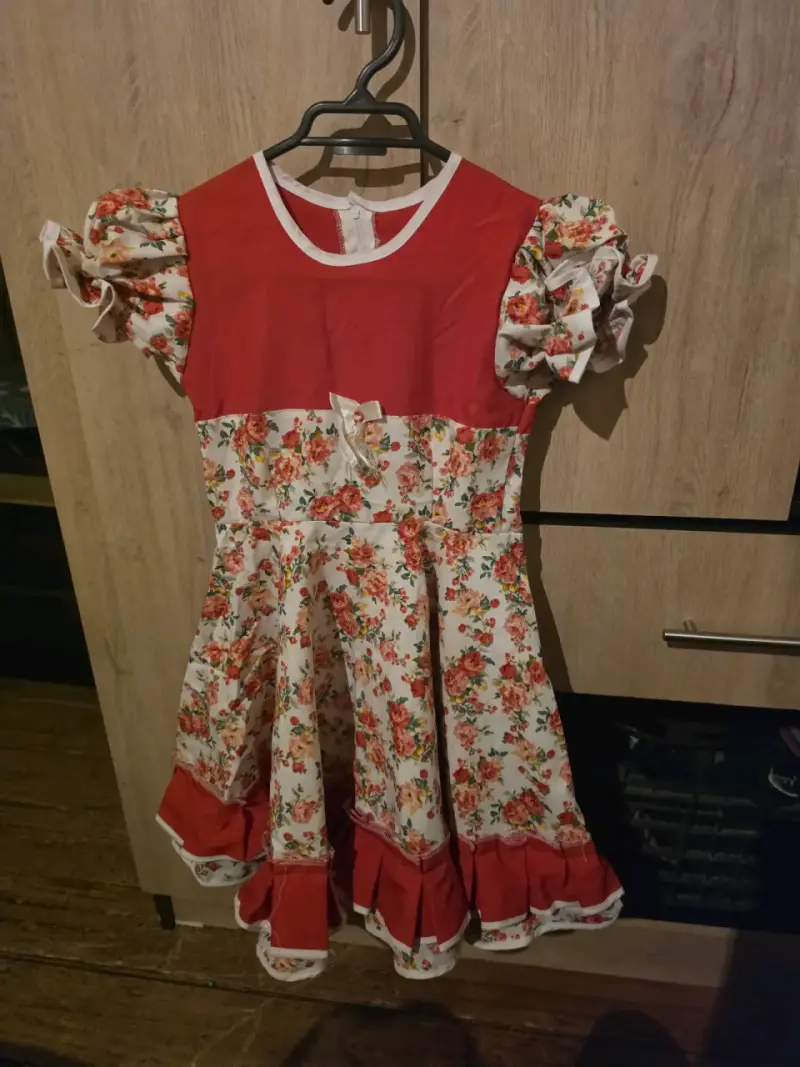 Vestido de fiesta floral para niña - 3