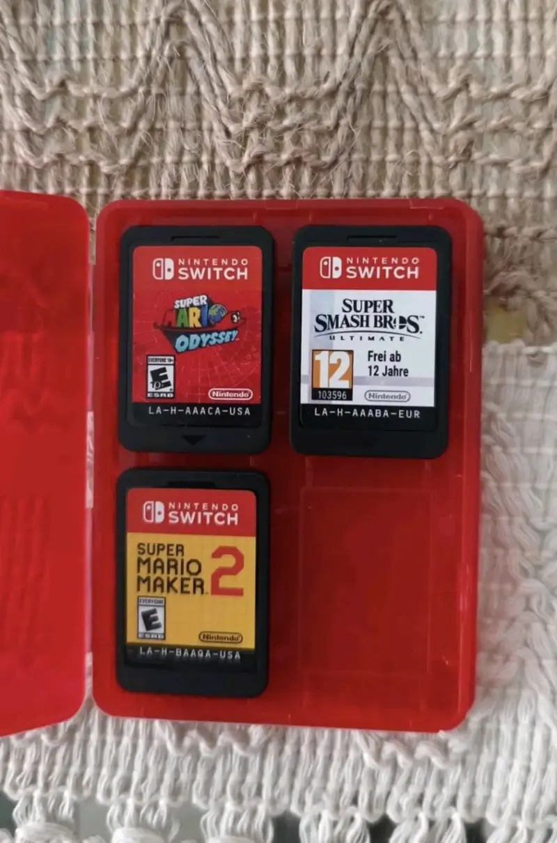 Nintendo switch hac 001 bundle completo + 7 juegos - 4