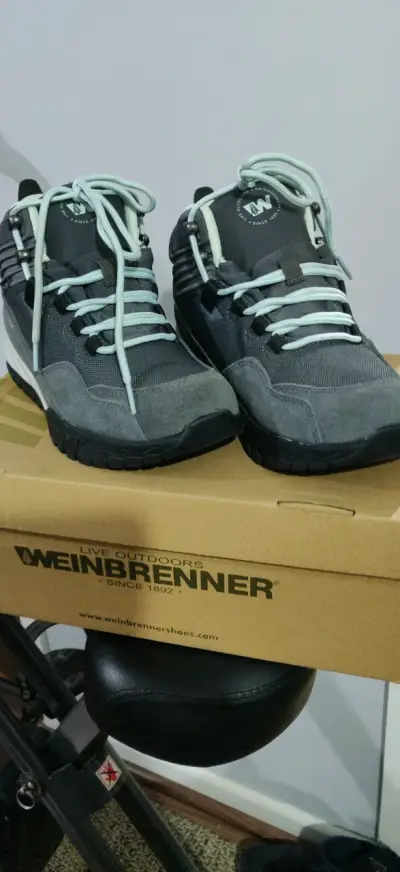 Botas de montaña Weinbrenner gris de mujer - miniatura 1
