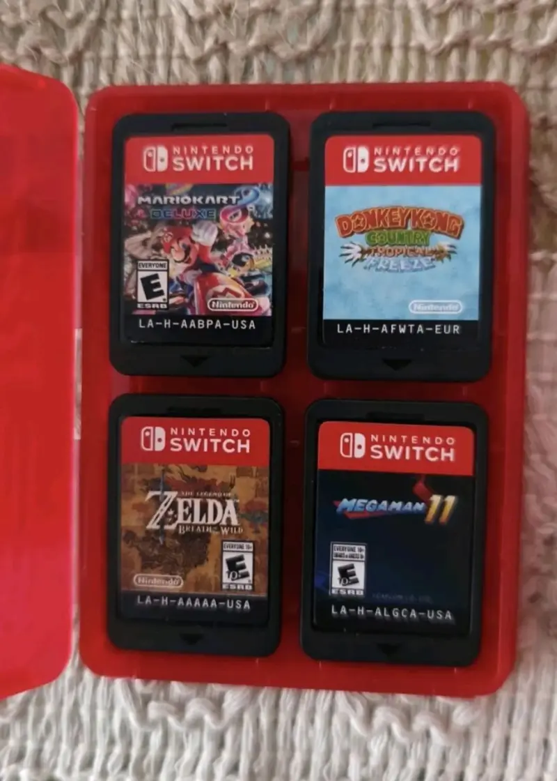 Nintendo switch hac 001 bundle completo + 7 juegos - 5