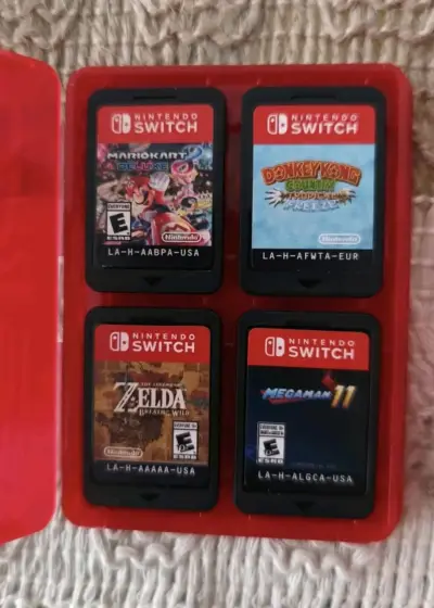 Nintendo switch hac 001 bundle completo + 7 juegos - miniatura 5