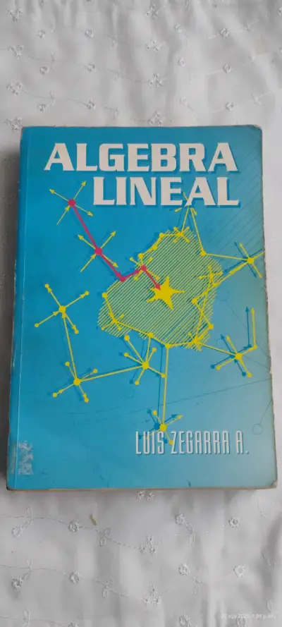 Libro Álgebra Lineal de Luis Zegarra A. - miniatura 1