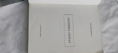 Libro Álgebra Lineal de Luis Zegarra A. - miniatura 3