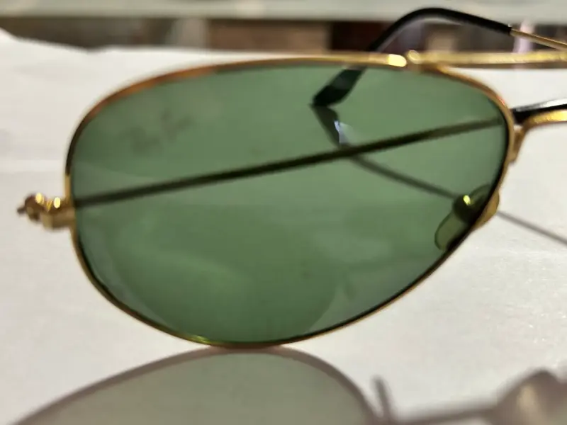 Gafas de Sol Aviador Ray-Ban Verde - 3