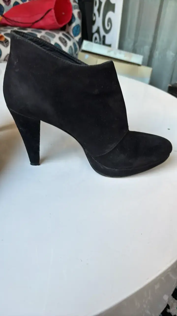 Botines de tacón hush puppies negro para mujer - 2