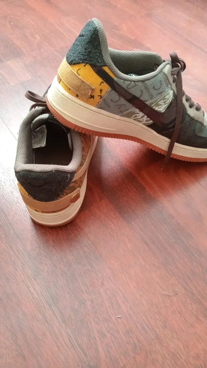 Zapatillas Nike Air Force 1 Travis Scott Cactus Ja - 3