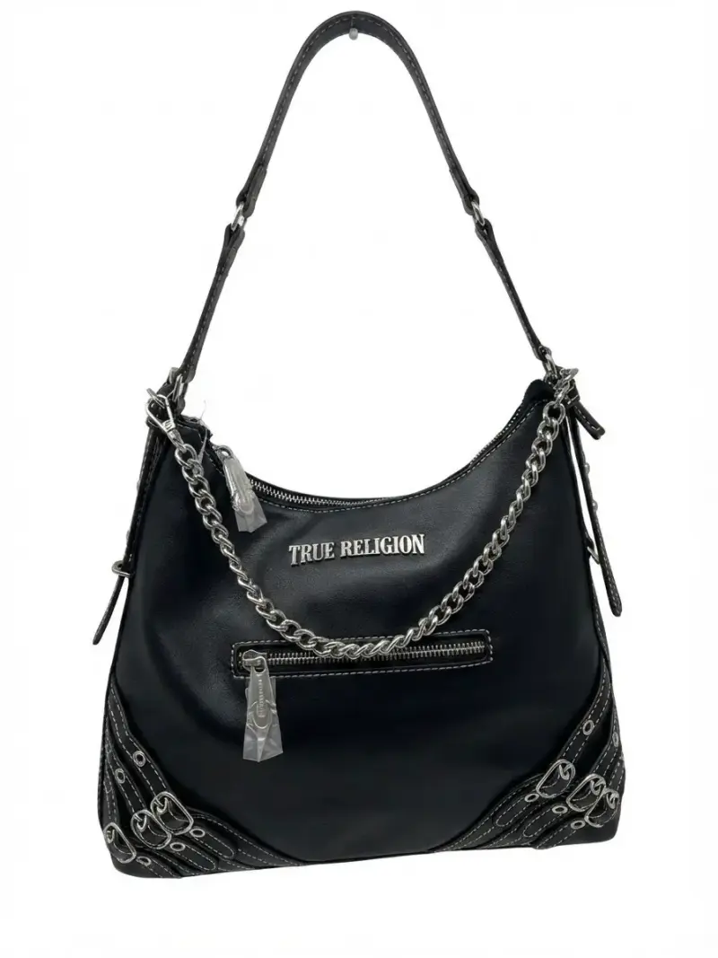 Bolso negro con cadena True Religion - 2