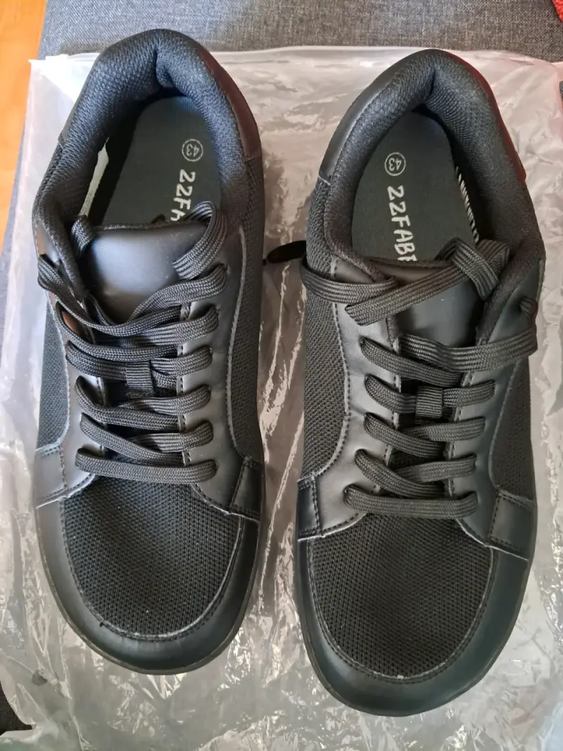 Zapatillas Barefoot negras casuales unisex - 1
