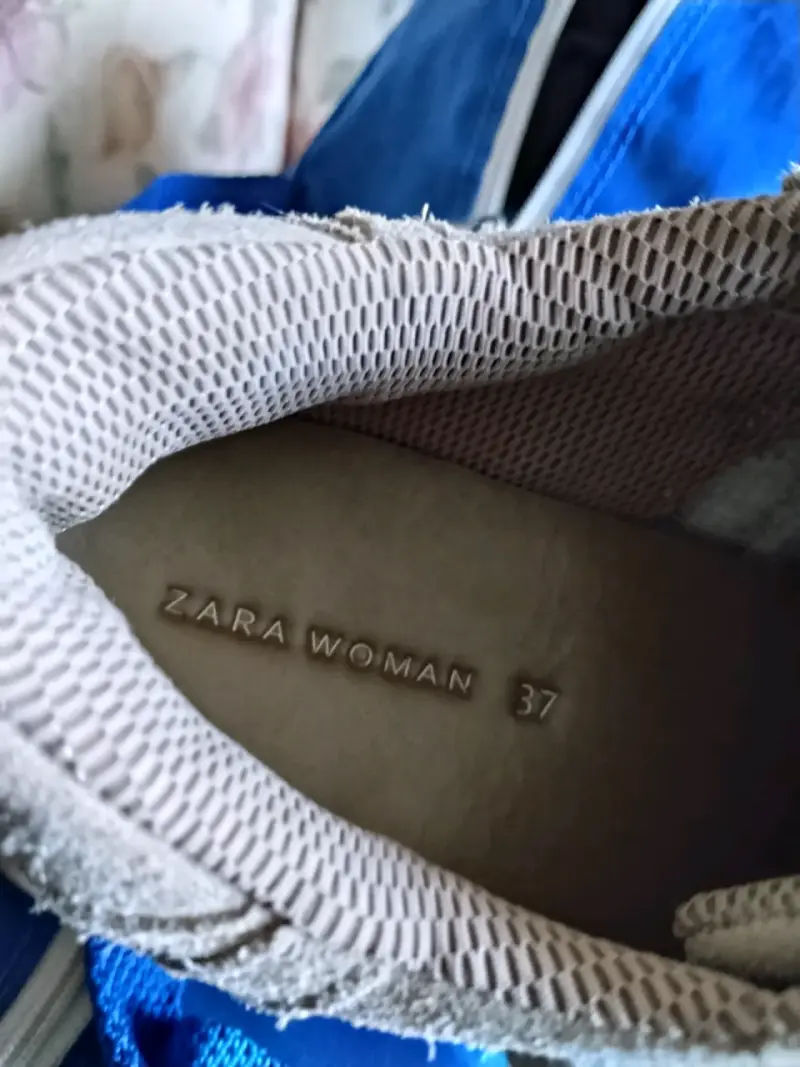 Zapatillas deportivas beige Zara Woman talla 37 - 2