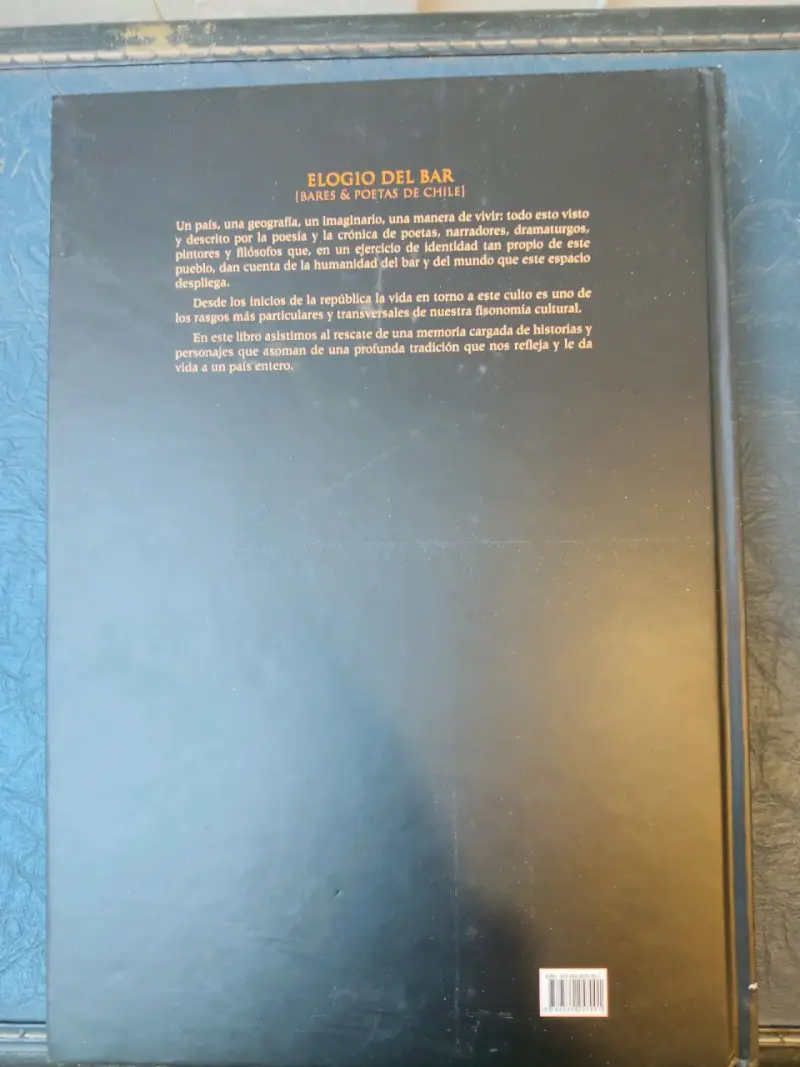 Libro Elogio del Bar: Bares y Poetas de Chile - 2