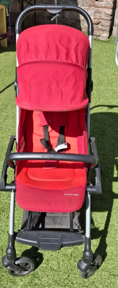 Coche de Paseo Maxi-Cosi Rojo Plegable - miniatura 4