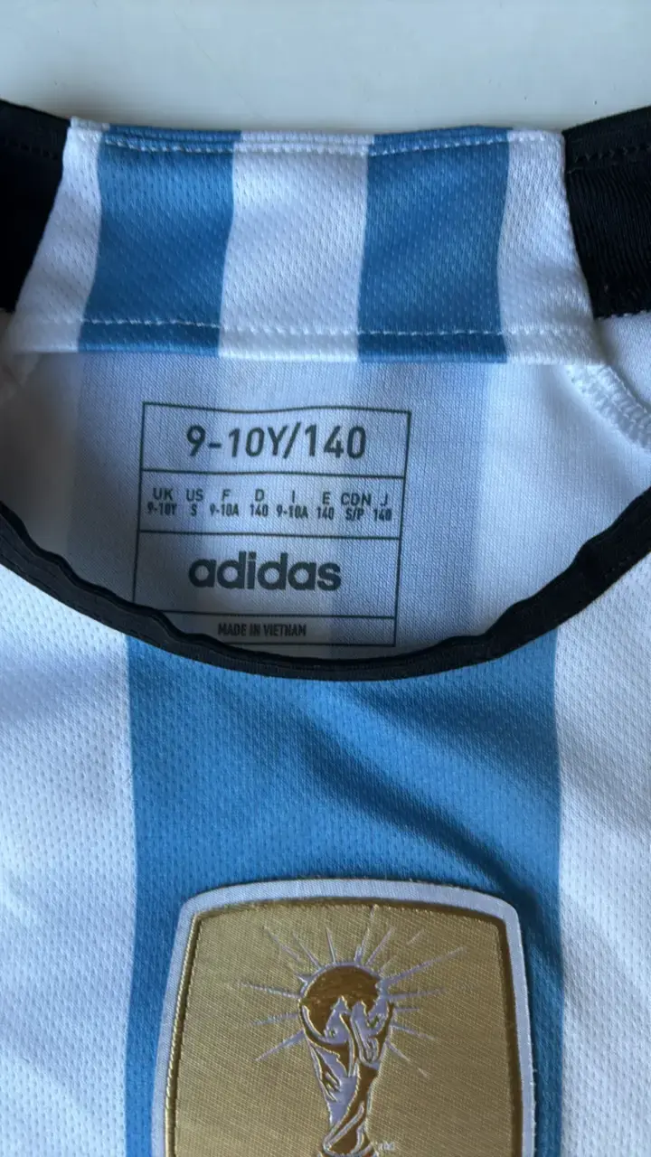 Camiseta de fútbol Adidas Argentina niño - 3