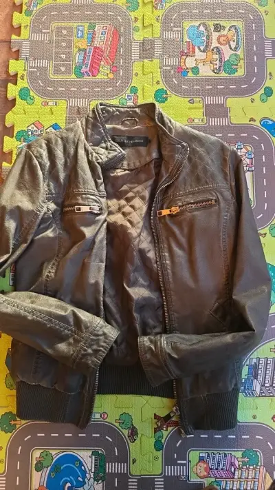 Chaqueta de cuero sintético Ellus para hombre - miniatura 1
