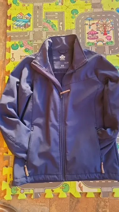 Chaqueta azul para mujer Quebec XS - miniatura 1