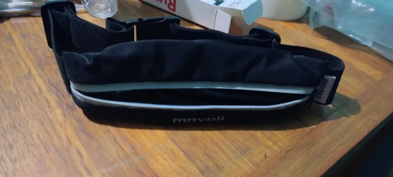 Cinturón Running Maxell Ultra Slim Negro - 1