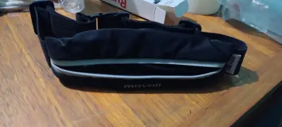 Cinturón Running Maxell Ultra Slim Negro - miniatura 1