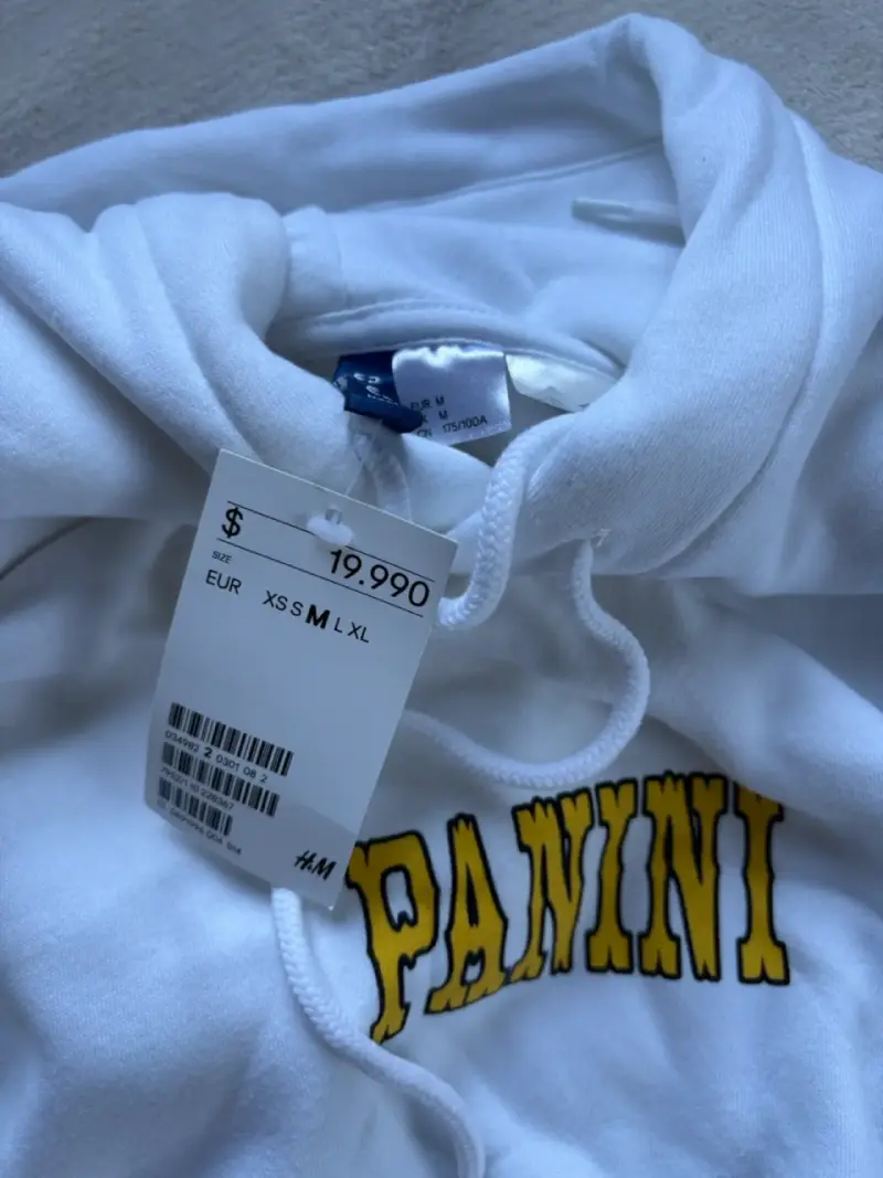 Polerón blanco con capucha Lil Nas X Panini - 3