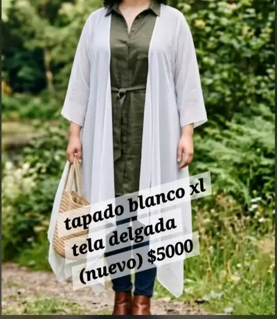 Tapado Negro Talla XL Nuevo - miniatura 4