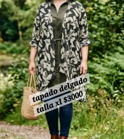 Tapado Negro Talla XL Nuevo - miniatura 5