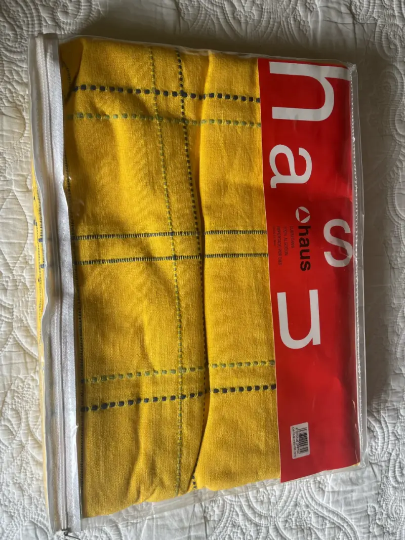 Funda nórdica amarilla Haus 1.5 plazas
