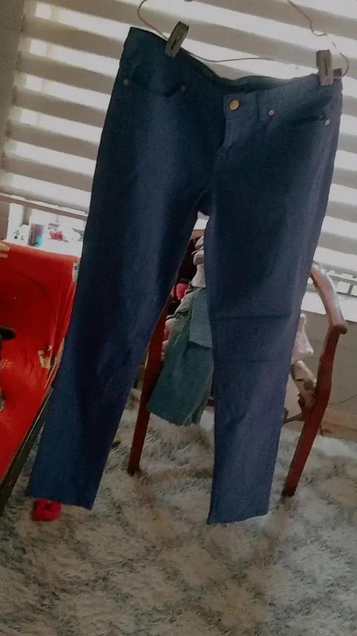 Jeans azul para mujer en buen estado - 1