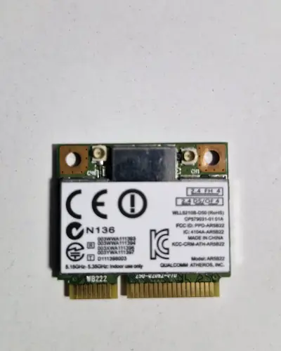 Tarjeta de Red Inalámbrica Qualcomm Atheros AR5B22 - miniatura 1
